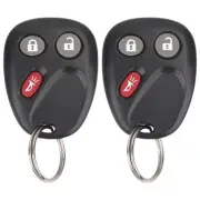 Keyless Entry Remote Key Fob for Chevy GMC Cadillac Hummer Pack of 2