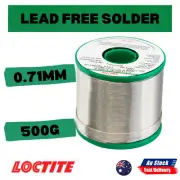 LOCTITE 0.71MM LEAD FREE SOLDER 500G 99% TIN, 1% COPPER - MULTICORE