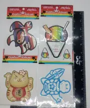 Hawaiian Island Vinyl Decals Nalu Blue Surf Manny Salvador Lot #1
