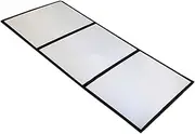 Luwecf 3 Way Magician Mirror Props for Adult Training and Game Practice, Fold 21cmx28cmx0.9cm