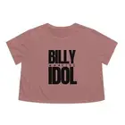 Billy ***King Idol Women's Crop Tee
