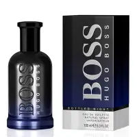 在飛比找Yahoo!奇摩拍賣優惠-【美妝行】Boss Bottled Night 夜。自信男性