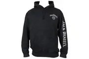 Jack Daniel's No. 7 Mineral Wash Front and Back Print Pull-Over Hoodie