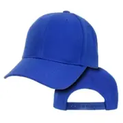Royal Blue Youth Plain Blank Adjustable Tennis Baseball Ball Cap Hat Caps Hats