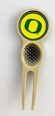 Collegiate NCAA Golf Divot Repair Tool Ballmark Bronze OREGON DUCKS