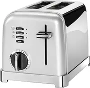 [Cuisinart] Style Collection 2-Slot CPT160SE 2-Slot Toaster, Stainless Steel, Silver