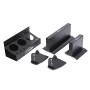 Rubber Coated Magnetic Tray Set 4 PC Storage Trays Toolbox Side Shelf Storage