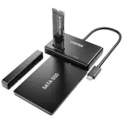 Adapter for 2.5" 3.5" Solid State Drive 10 Gbps External Hard Drive Reader