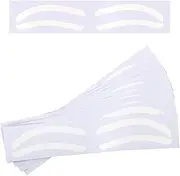 Gwtdtoad Eyebrow Stencils,Eyebrow Shaper Eye Brow Stencils for Women - 50 Pairs Professional Templates, Shape Tape Adhesive Airbrush Stickers for Tinting Makeup