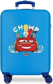 Disney Cars Lightning McQueen Blue Cabin Suitcase
