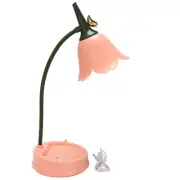 Flower LED Desk Lamp Student Bedroom Lighting Contact Reading Eye USB4614