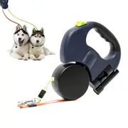 Retractable Pet Dog Double Lead Leash Dual Dog Pet Leash Durable Pet Leash Rope