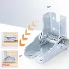 Gussets for Folding Legs 90 Degree Table Legs Hinges Steel Table Leg Fittings