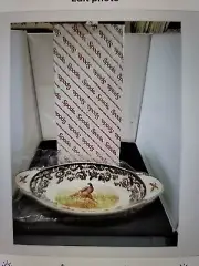 Spode Woodland "Pheasant" Pattern Long Oblong Bread Tray, Brand New, Box Wear