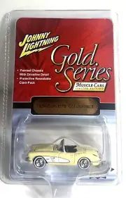 Johnny Lightning Gold Series 1958 Corvette Convertible NEW/VHTF