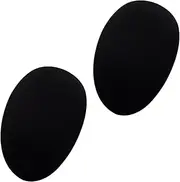 [STKARCV] Pectoral Stickers Convenient Chest Pads Professional Push-up Breast Supply Silicone Portable(Black)