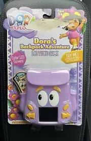2010 TECHNOSOURCE DORA THE EXPLORER DORAS BACKPACK ADVENTURE Handheld LCD Game