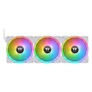 Thermaltake CL-F162-PL14SW-A 3 Pack SWAFAN EX14 140mm RGB PWM Magnetic Cooling Fan (White)