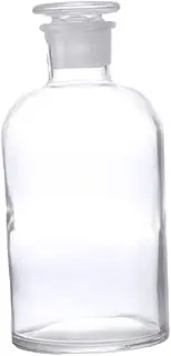 Ciieeo 1Pc Narrow Mouth Glass Bottle with Scale Borosilicate Laboratory Container High Light Transmittance Heat Resistant Capacity for Chemical Experiments