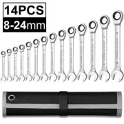 Ratchet Wrench Key Combination Box End Spanner Kit Metric Hand Car Repair Tools