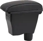 Armrest Box for Benz New for Smart 453 for Fortwo for Forfour 2015-2019 Car Armrest Box Retrofit Parts Interior Storage Box Car Center Console