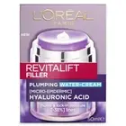 LOREAL Paris Revitalift Filler Plumping Water Cream Hyaluronic Acid 50ml BNIB
