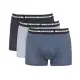 【Tommy Hilfiger】男士 Comfort + Trunk 3 件組盒裝 平口四角內褲 短版貼身版型(美國進口)