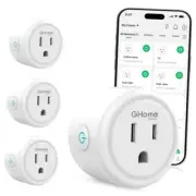 Plug,WiFi Smart Plugs Compatible with Alexa and Google Home,Smart WiFi 4