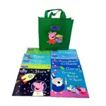 PEPPA PIG BAG COLLECTION 粉紅豬小妹套裝書(10本平裝故事書+綠色提袋)＊花小小＊