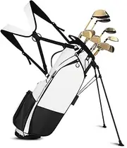 Golf Bag, Golf Bag for Men, Waterproof and Lightweight Golf Bag, Golf Stand Bag, 5-Way Organizer Divider Top