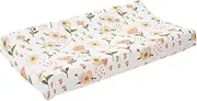 ANDRESLAD Washable Changing Pad Cover Change Breathable Cradle Bassinet Cot Bed Crib Mattress Cover Pink Fabric