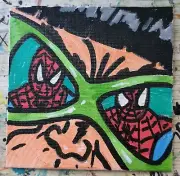 Doc Ock acrylic Painting