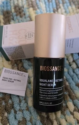 BIOSSANCE SQUALANE + RETINOL NIGHT SERUM 30ml
