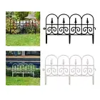 Decorative Garden Fence Panel Landscape Flower Bed Door Pet Border Edging