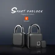 Tuya Padlock Bluetooth Fingerprint Bags Smart Lock Dormitory Anti Theft Security