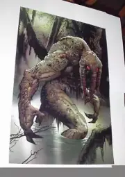 Marvel Comics Monsters Poster # 3 Man-Thing by Greg Land