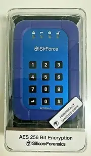 SiForce AES 256 Bit Encryption 500GB Secured & Forensically Sanitized Drive