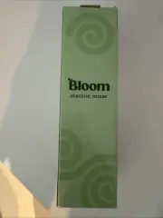 Milk Frother, Hand Mixer, Electric, Handheld Drink Stirrer, Frothing Wand BLOOM