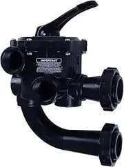 SP0710XR50 Backwash Valve Coupling Compatible with Hayward DE Filters Pro-Series, 6-Position Reverse Multiport Valve Coupling with 1-1/2-inch NPT Ports