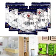 ​20pcs Natural Camphor Balls for Wardrobe Shoe Storage Odor Removal Insect Repellent Mothproof