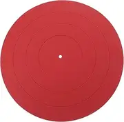 COHEALI 1Pc Silicone Turntable Mat Durable Vinyl Record Mat for Audio Players Protective Disc Pad for Record Players and Turntables