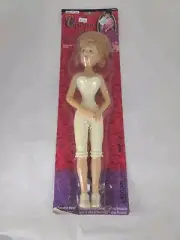 FIBRE CRAFTS VICTORIAN LADY DOLL FIGURE 15" POSABLE HEAD Swivel Arms Crochet
