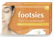 Footsies Japanese Detox Foot Pads Xtra Patches : Detox Whilst You Sleep