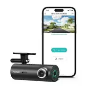 AZDOME M300 4K+1080P Smart Voice Dual Dash Cam with GPS and WiFi - Black