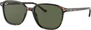 [Ray-Ban] Unisex Leonard Tortoise Frame/G-15 Green Lens Sunglasses - 94.4mm Lens
