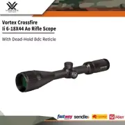 Vortex Crossfire Ii 6-18x44 Ao Rifle Scope W Dead-hold Bdc Reticle #vocf231033