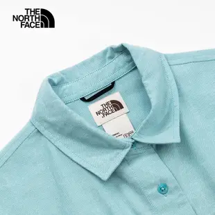 The North Face W VALLEY UTILITY SHIRT 女 短袖襯衫 -NF0A7ZY9LV2