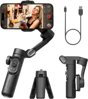 AOCHUAN 3-Axis Smartphone Gimbal Stabilizer for iPhone, Android