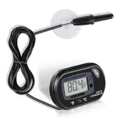 Aquarium Thermometer LCD Digital Aquarium Thermometer with Suction Cup Fish