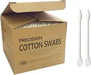 Precision and Flattened Tip 900pcs Paper Stick Cotton Swabs